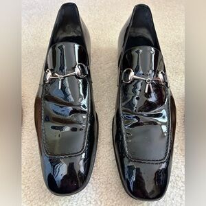 Gucci Black Bit Loafers in Size 13 D
